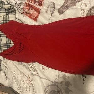 red homecoming dress